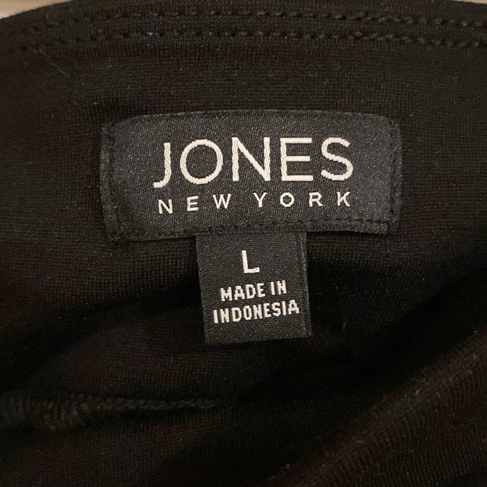 JONES NEW YORK Women’s Compression Pant Black Size Large NWT - Picture 3 of 5